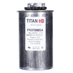 Titan HD Round Run Capacitor, 80+5 MFD, 440/370V