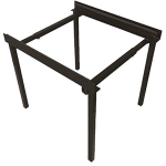 Foldable Stand for AHU, Adjustable, 24" H x 22" D x 14 - 26" W