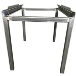 Foldable Stand for AHU, Adjustable, 24" H x 22" D x 17 - 27" W