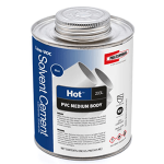 Hot 203L PVC Cement, Low-VOC, 1/2 pt