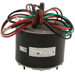 Condenser Fan Motor, 1/4 hp, 850 rpm, 1-Speed, CW, 230V