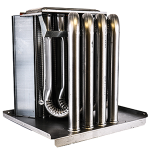 4 Cell Heat Exchanger, 95PCT, C-CAB, SS