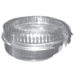 Nested Duct Board Collar, Double-Click, 9"