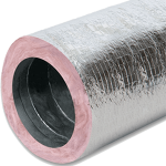 KM Insulated Flex-Vent, 14"x25' Silver Jack R6 Bag